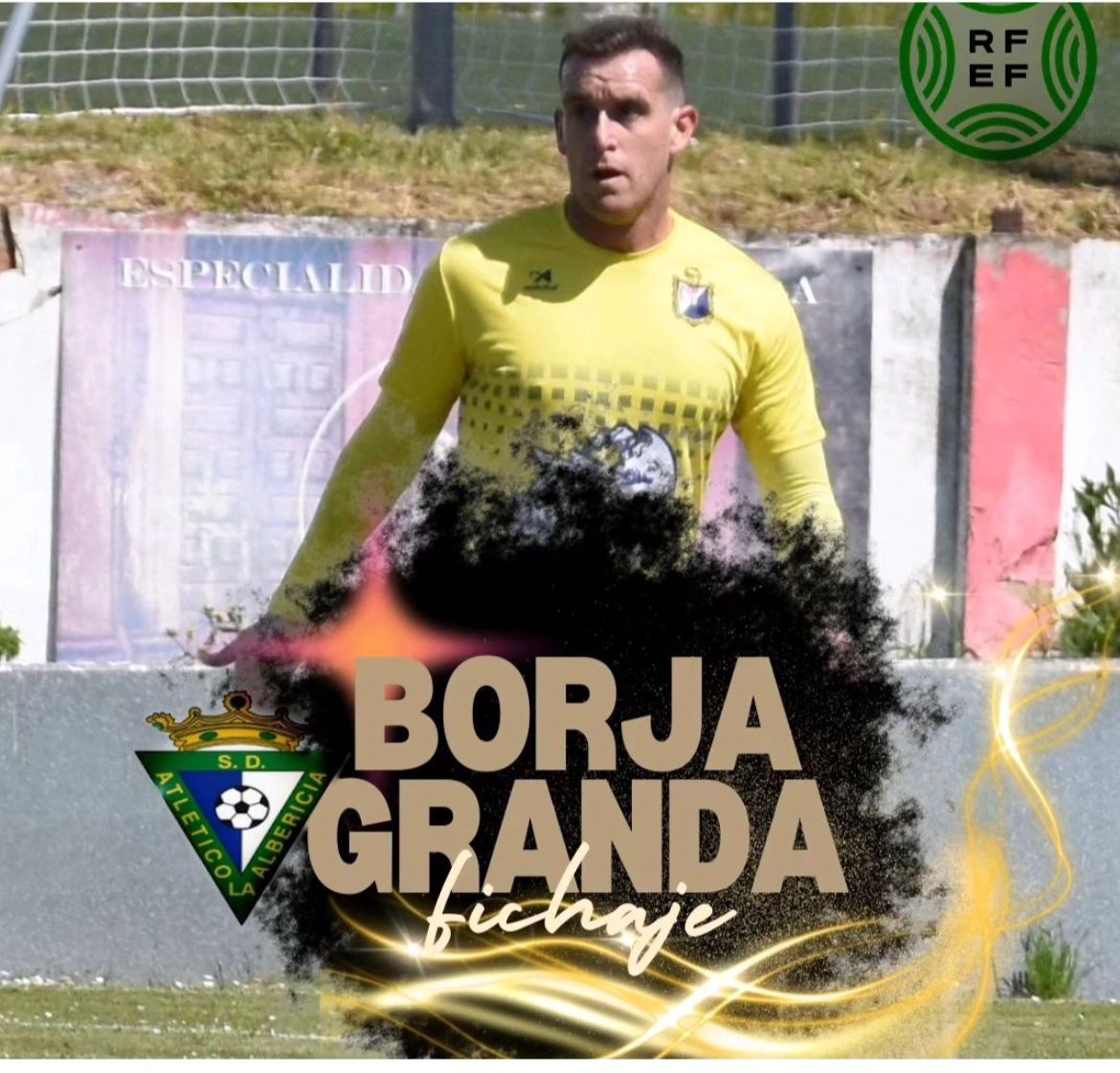 BORJA GRANDA FICHA POR EL ATLÉTICO ALBERICIA DE LA TERCERA RFEF CÁNTABRA