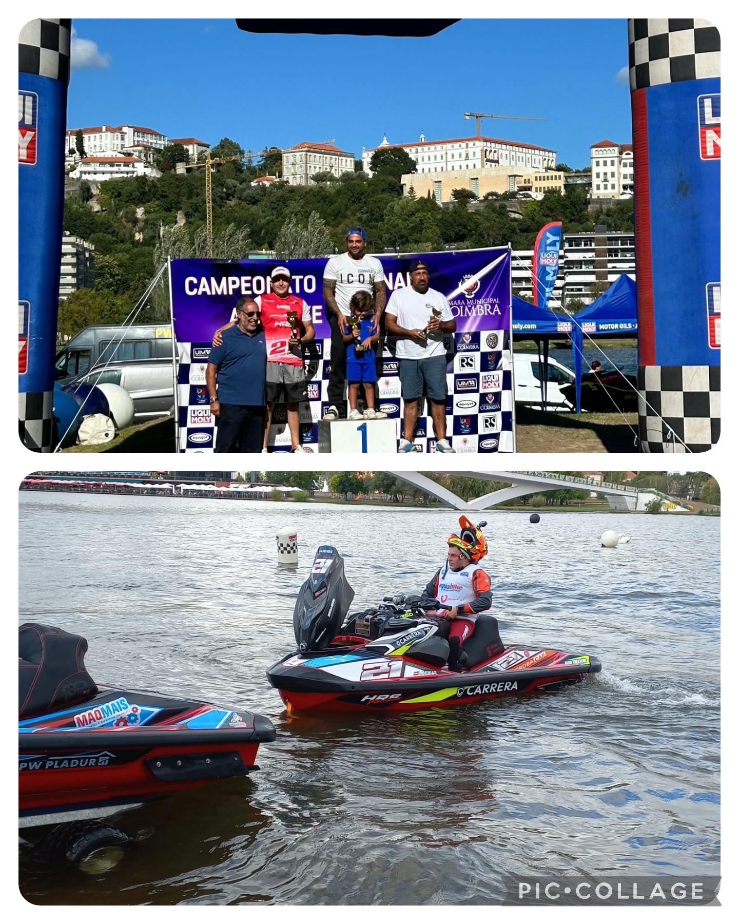 ADRIÁN HERÍAS LOGRA DOS PODIOS EN EL GRAN PREMIO DE COIMBRA