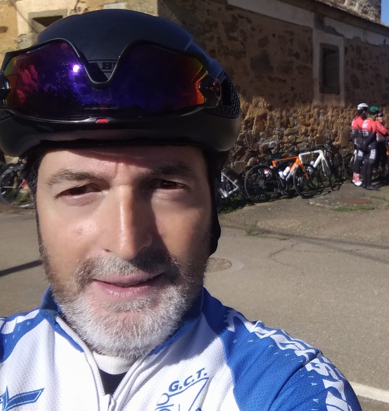 GERMÁN FERNÁNDEZ «EL PERDI» CONCLUYÓ LA CICLOTURISTA DE LA BAÑEZA