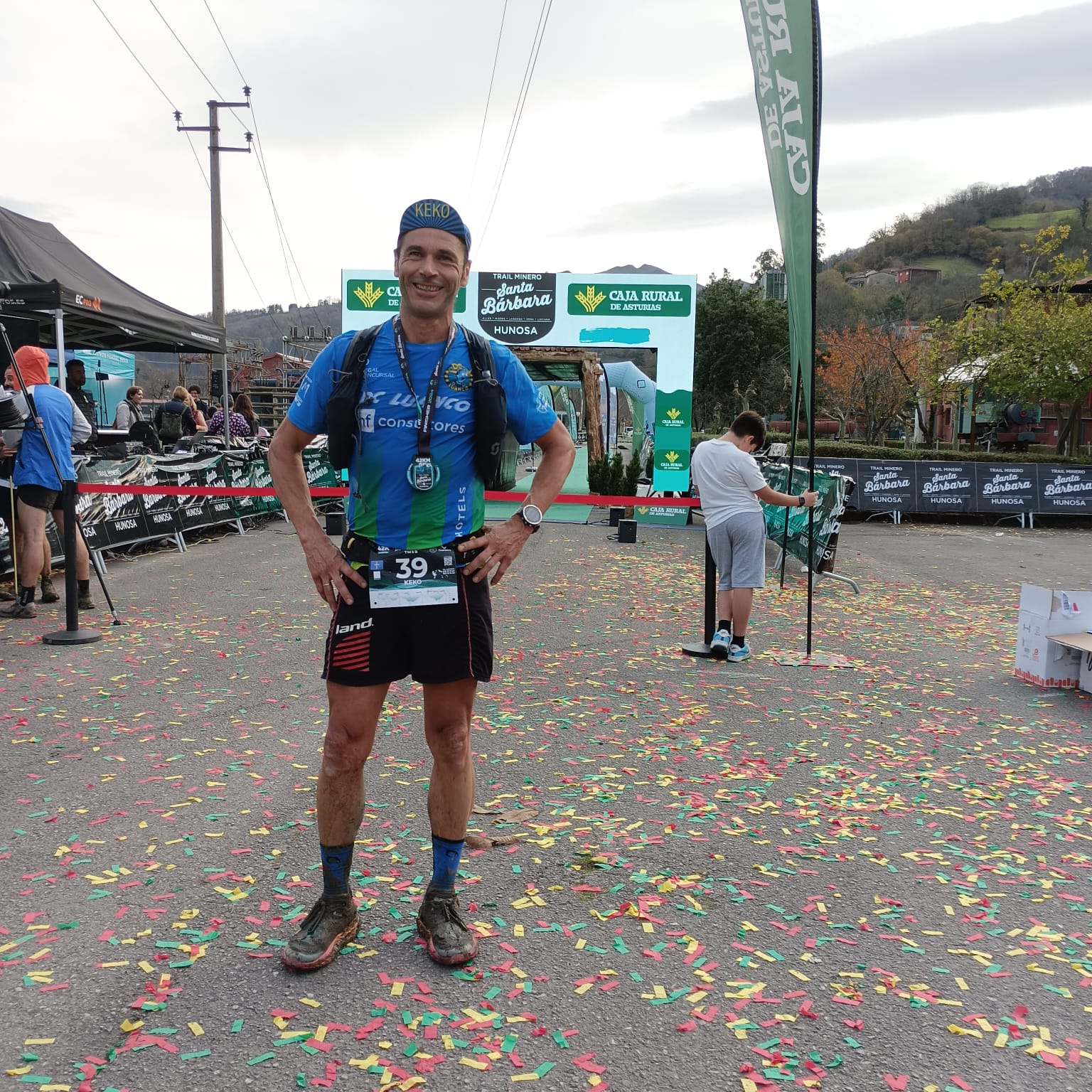 SERGIO CALDERÓN FINALIZA SU CUARTO TRAIL DE LA MINERÍA