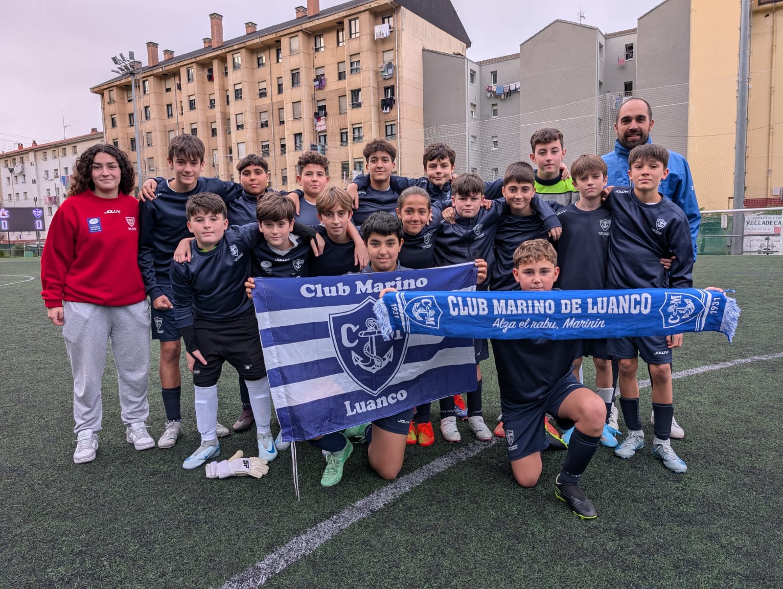 EL MARINO INFANTIL GANA EN RAÍCES CON UN GOLAZO DE ENOL GÓMEZ EN EL ÚLTIMO MINUTO