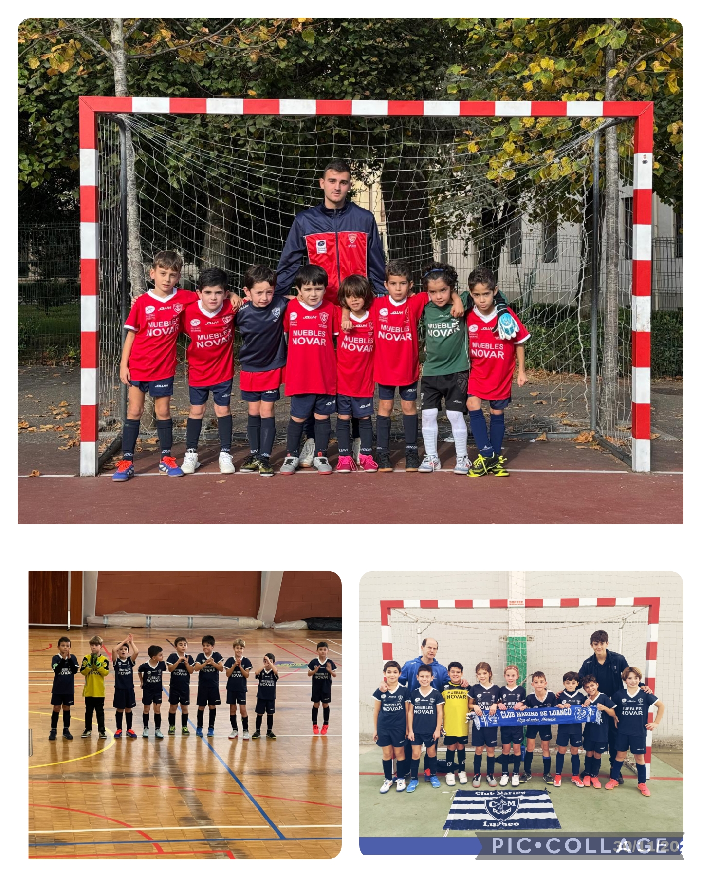 TRES EQUIPOS DE CATEGORÍA BENJAMÍN Y PREBENJAMÍN DEL MARINO GANARON ESTE FIN DE SEMANA