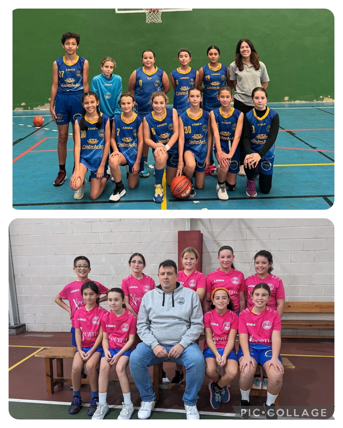 LOS EQUIPOS DE CATEGORÍA ALEVÍN DE BALONCESTO DEL VILLA DE LUANCO GANARON A QUIRINAL Y DOROTEAS